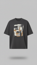 Boxy Heavyweight Tee with Artist Print